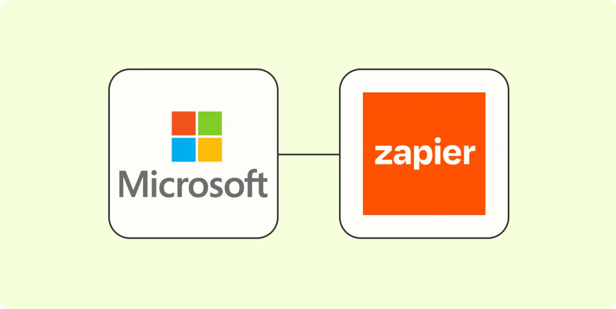 Your guide to Microsoft automation with Zapier