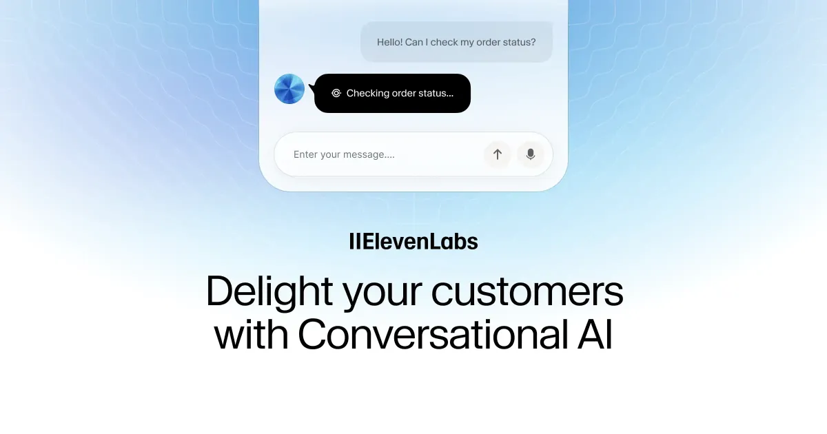 Build Conversational AI in minutes