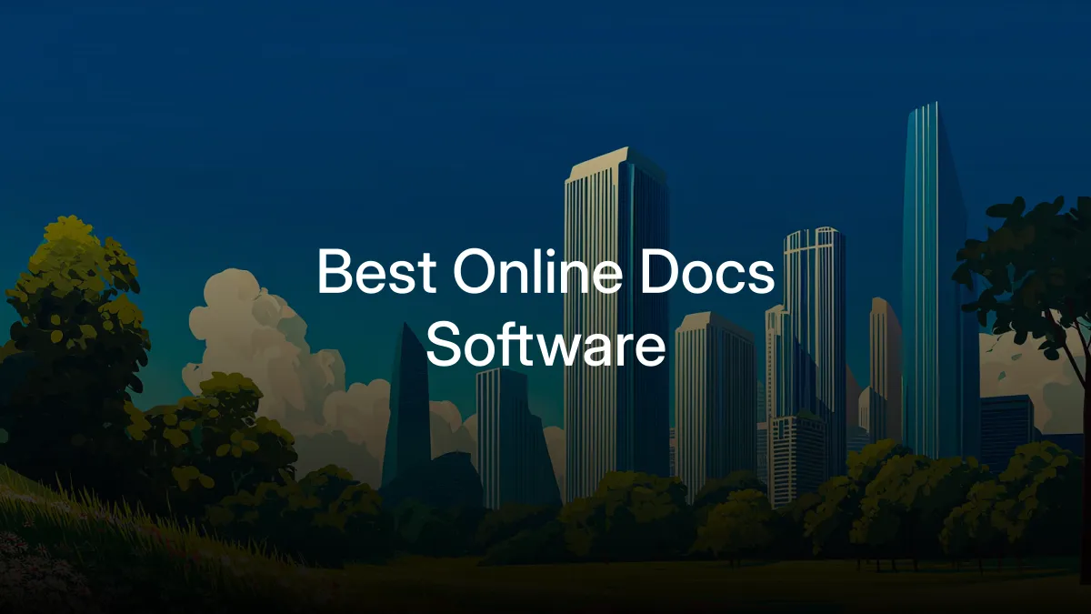 Best Online Documentation Software in 2026