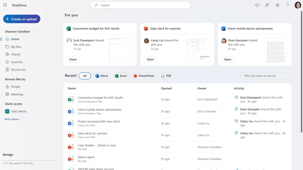 Listing