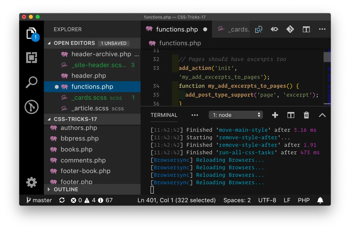 My Visual Studio Code Setup: Extensions and Themes