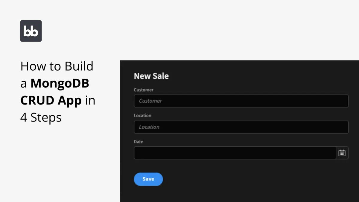 How to Build a MongoDB CRUD App with Budibase