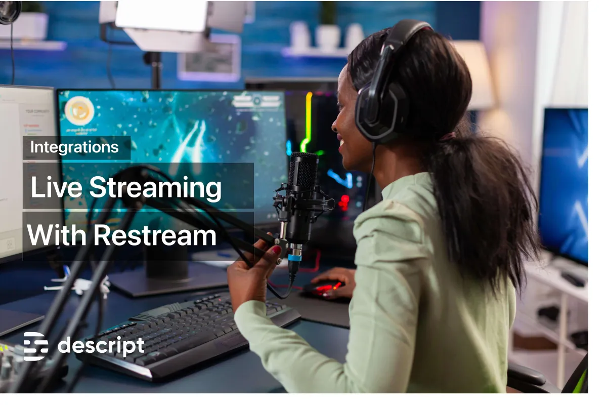 New: Restream integration