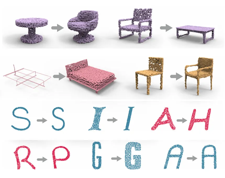LOGAN Is a Deep Learning AI That Transforms 3D Shapes Seamlessly