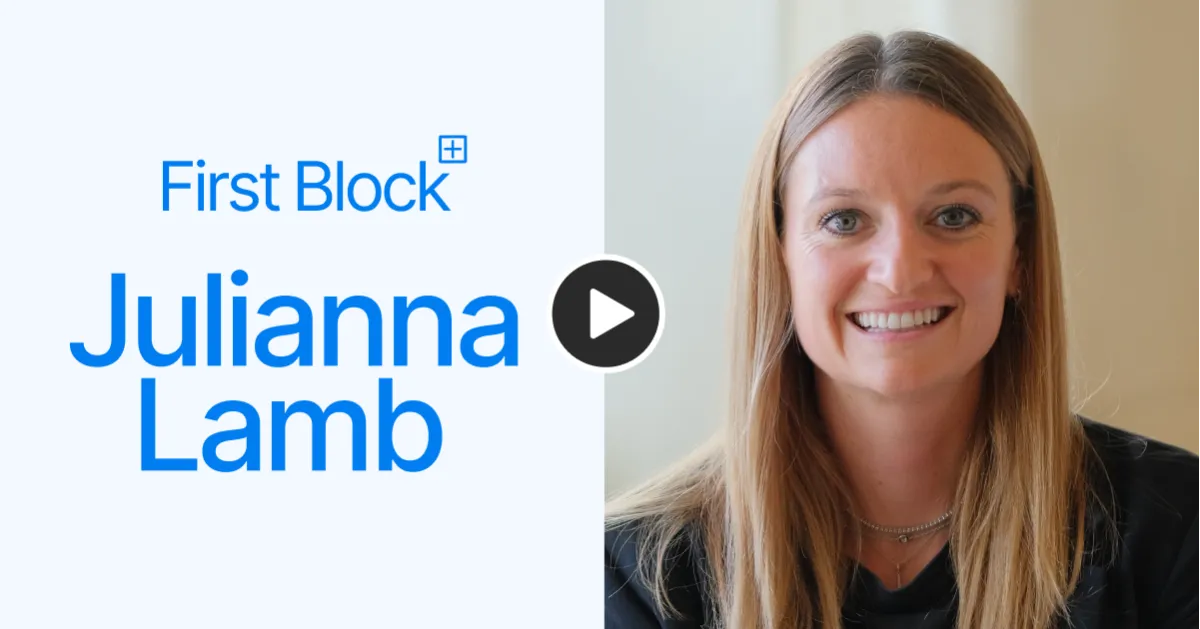 First Block with Julianna Lamb, Co-founder and CTO of Stytch
