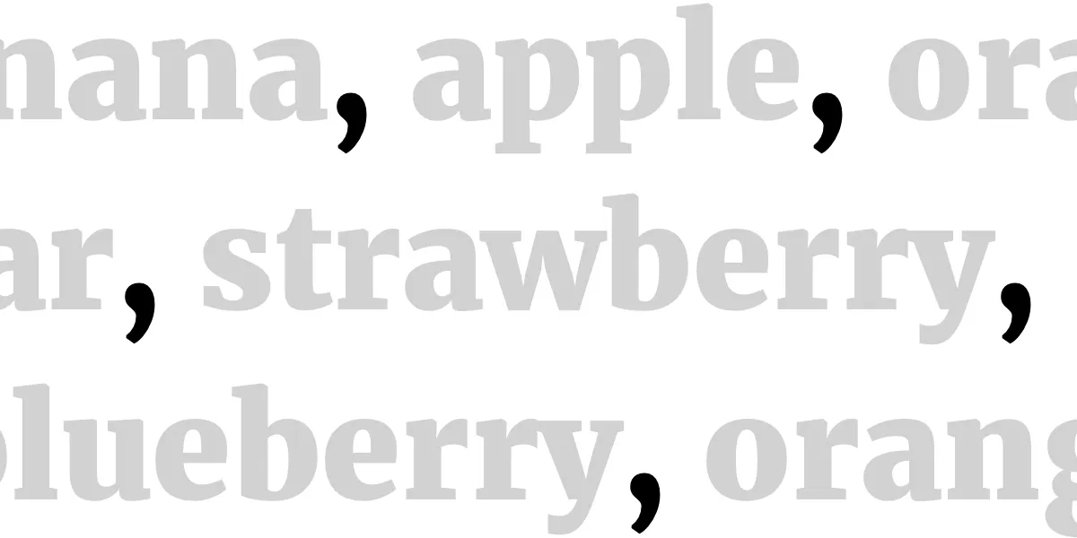 How to Add Commas Between a List of Items Dynamically with CSS