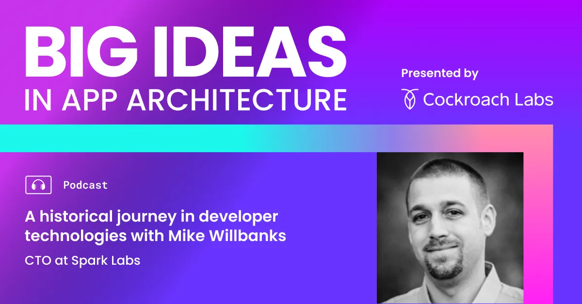 A historical journey in developer technologies