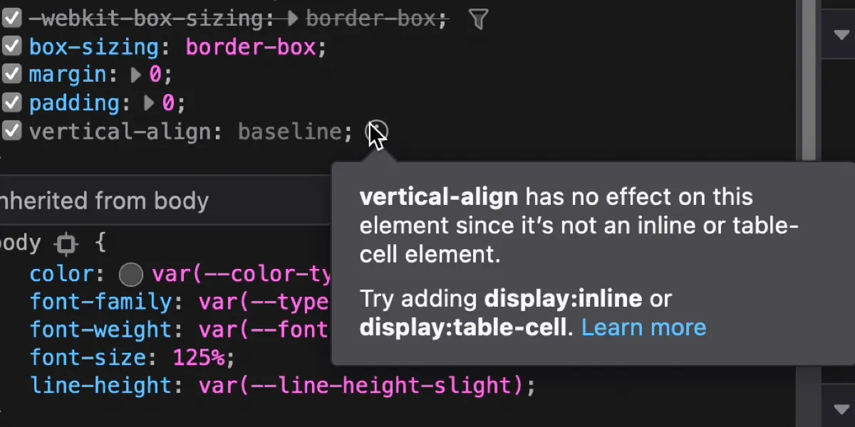 CSS is a Strongly Typed Language