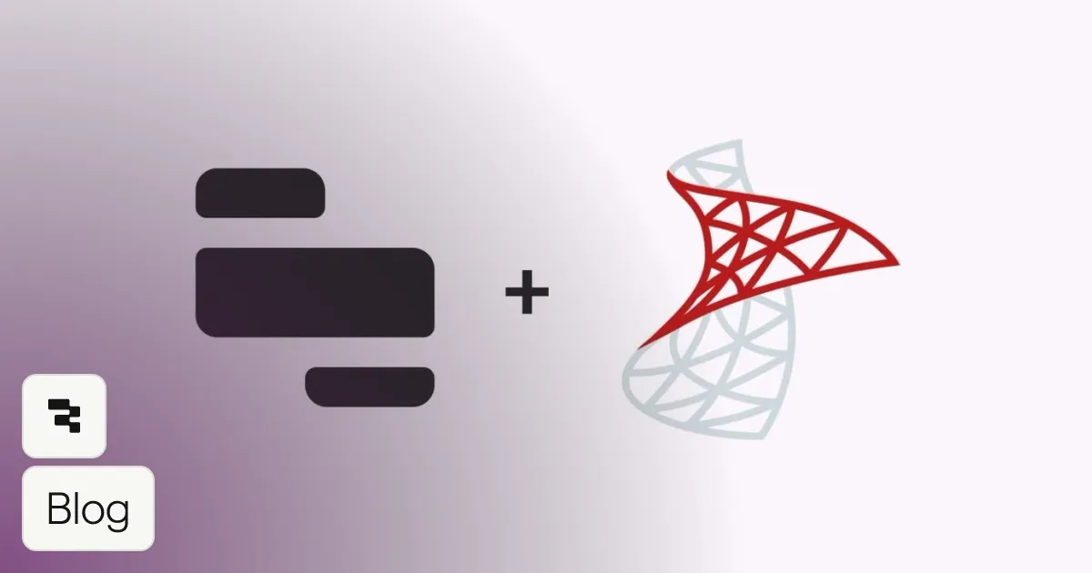 Building an SQL Server Admin Panel in Retool