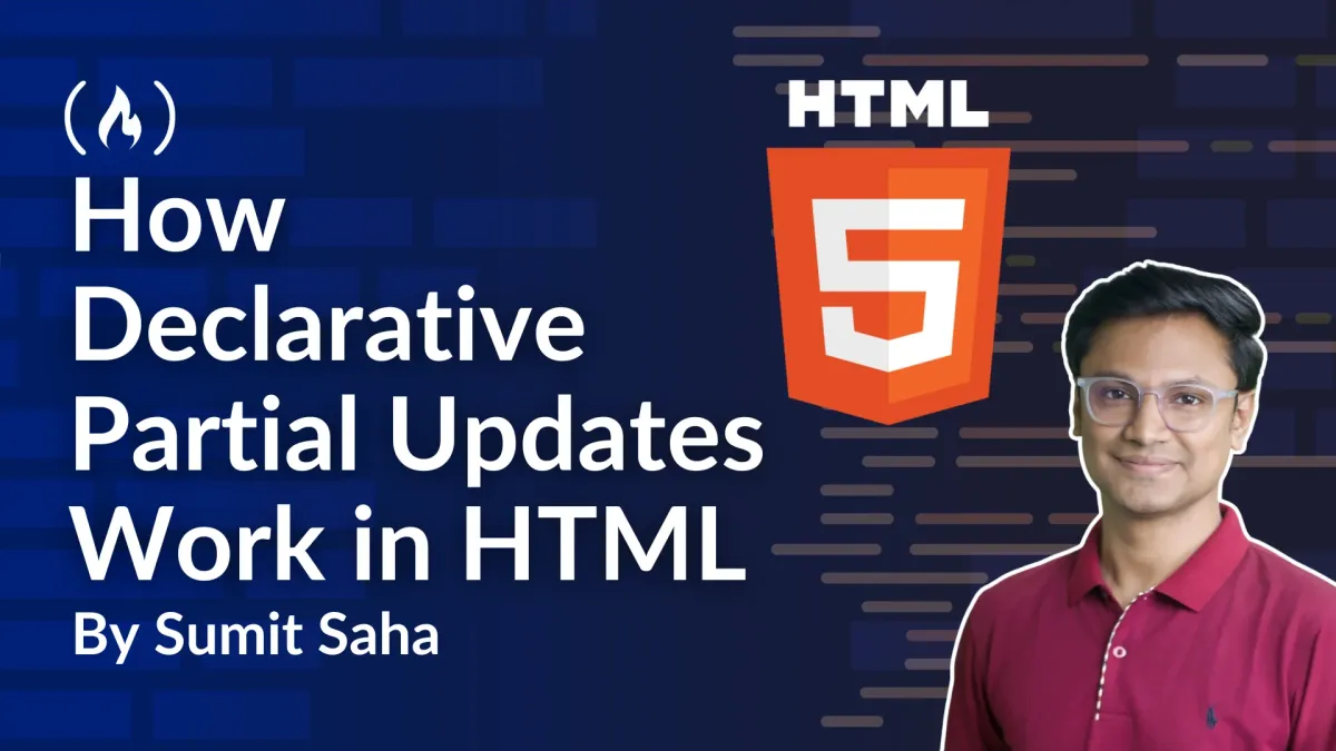 How Declarative Partial Updates Work in HTML
