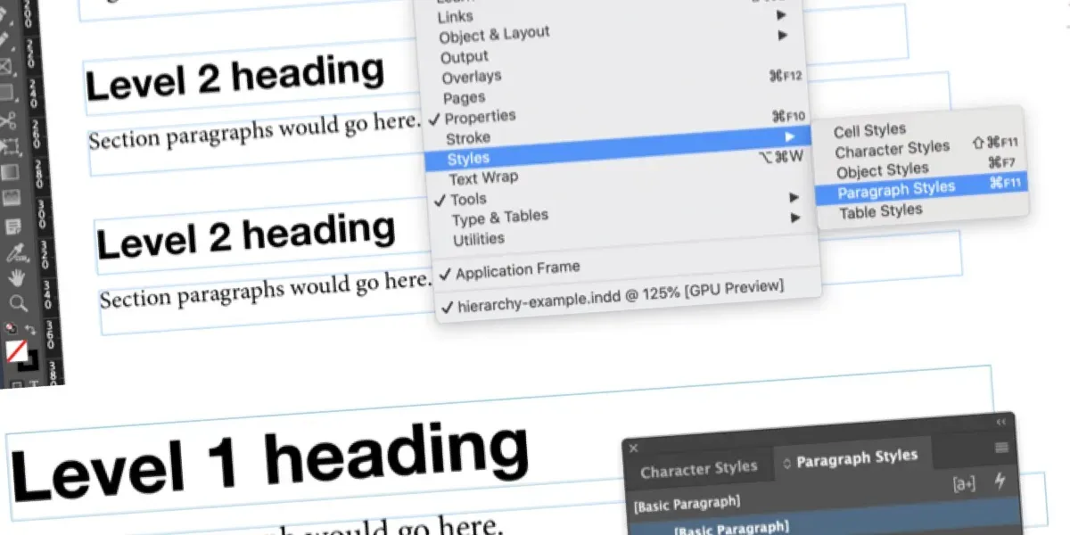 On Type Patterns and Style Guides