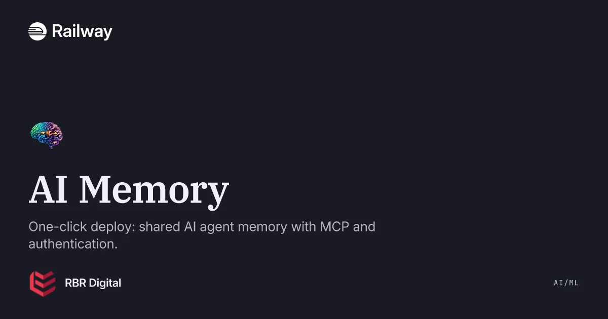 Deploy & Host AI Memory