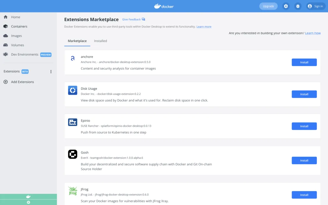 Docker Extensions: Discover, Build & Integrate New Tools into Docker Desktop