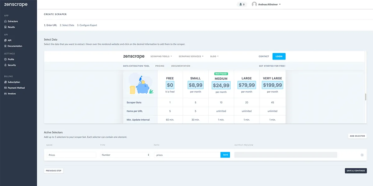 Web Scraping Made Simple With Zenscrape