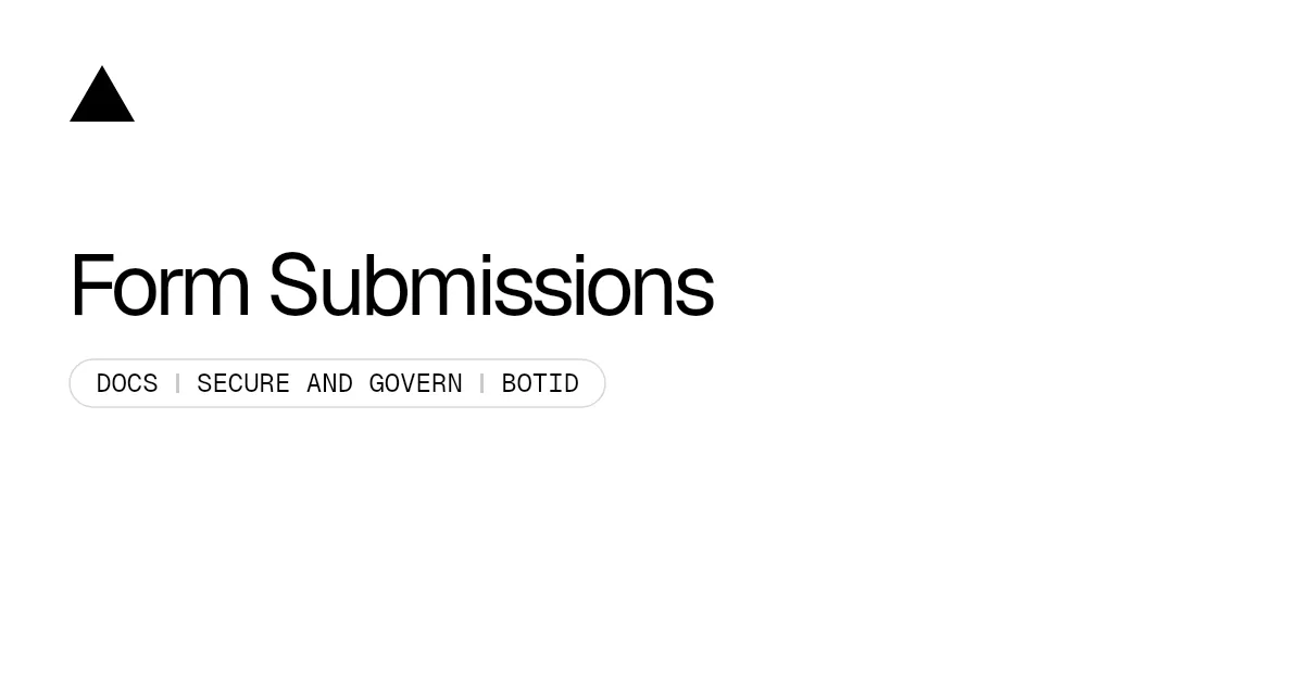 Form Submissions