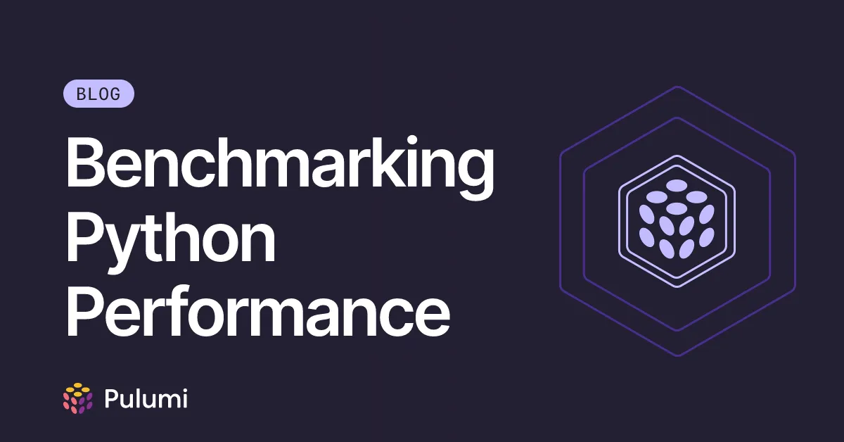 Benchmarking Python Performance