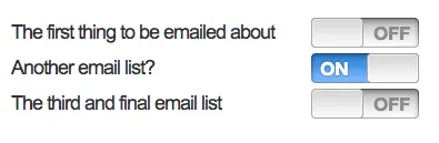 UI Pattern Ideas: Email Settings