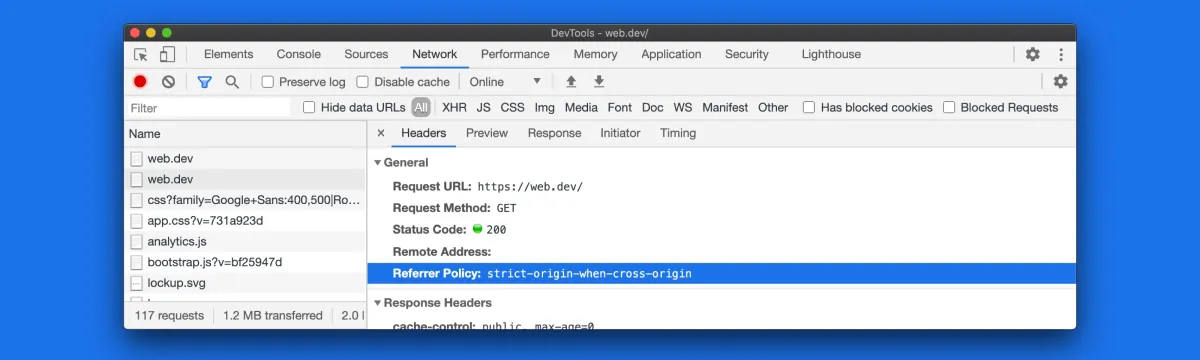 Referer and Referrer-Policy best practices