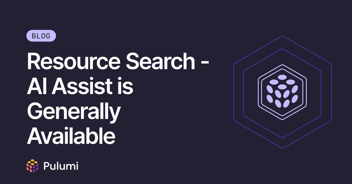 Resource Search - AI Assist is Generally Available