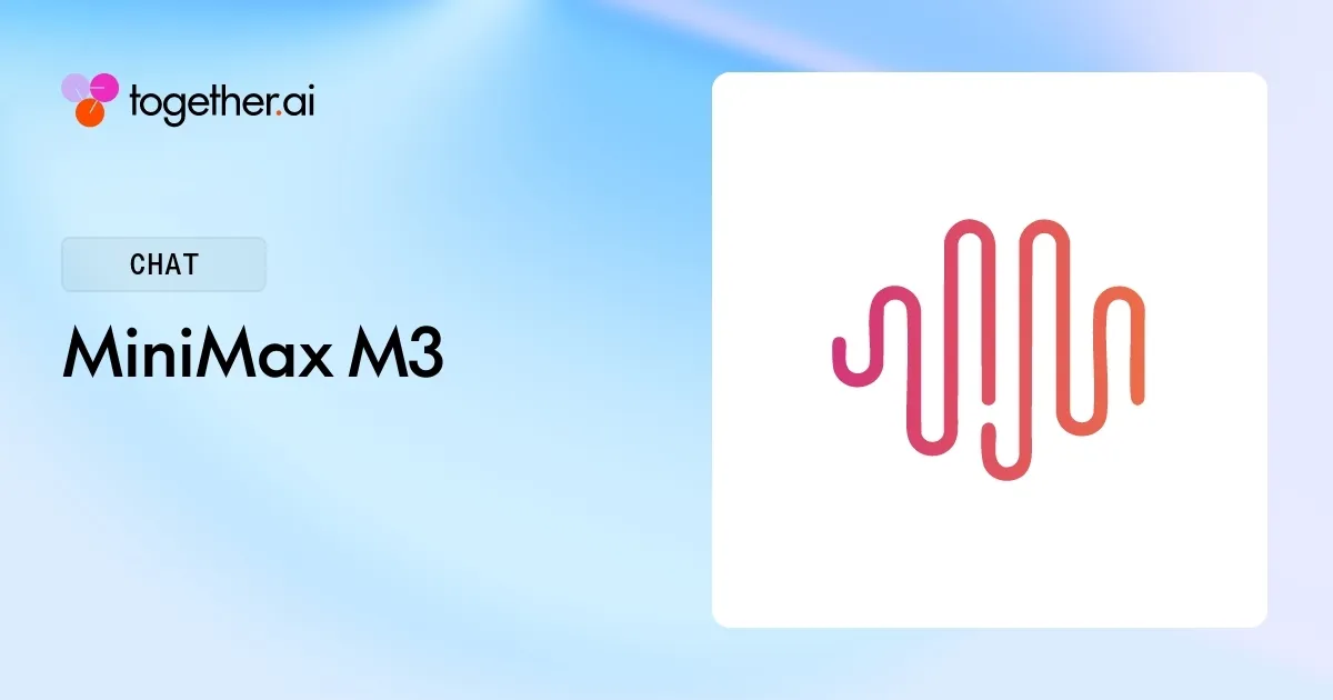 MiniMax M3: Pricing, Benchmarks & Docs Pricing