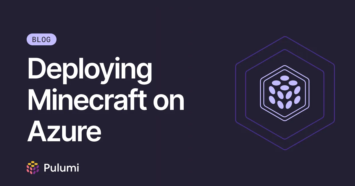 Deploying Minecraft on Azure