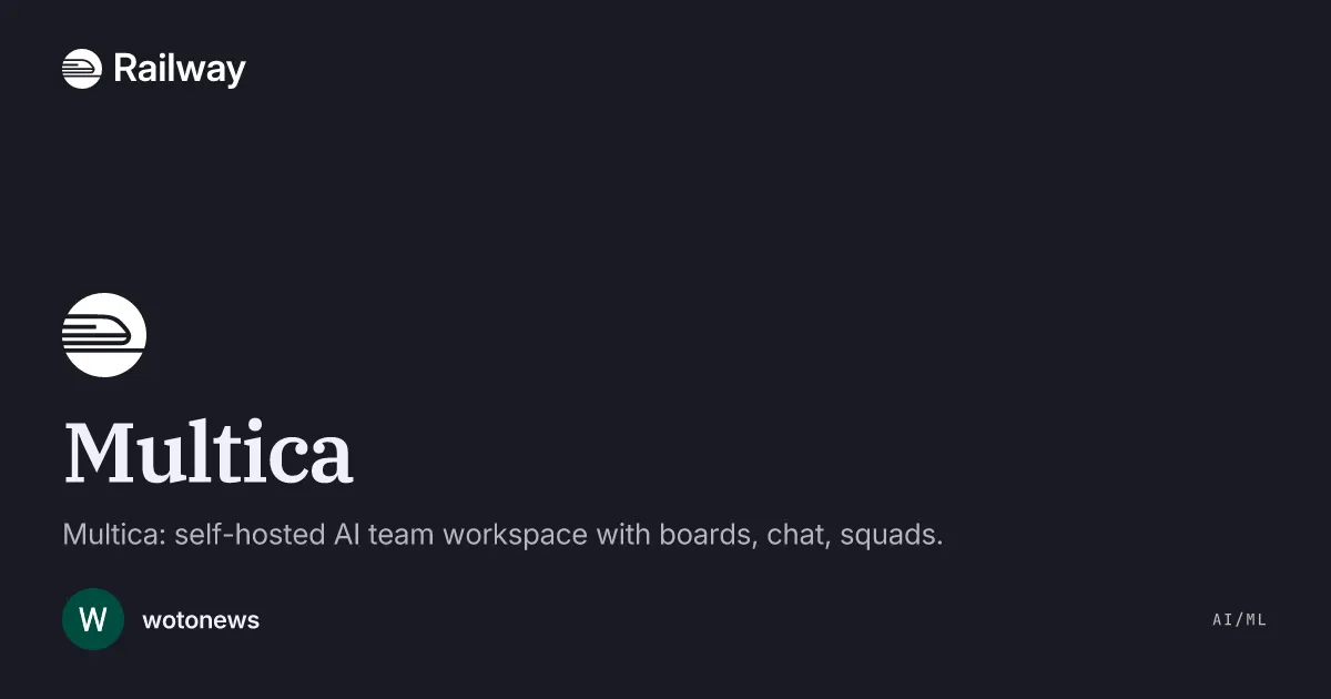 Deploy & Host Multica