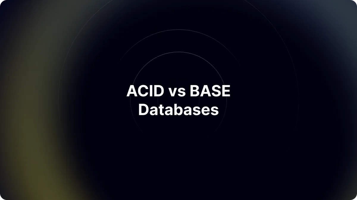 ACID vs BASE Databases