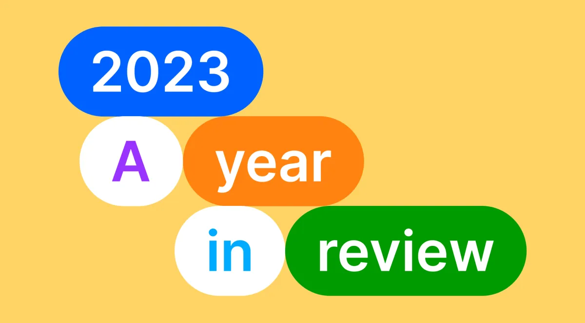 Descript Year in Review: 42 Million Minutes Made
