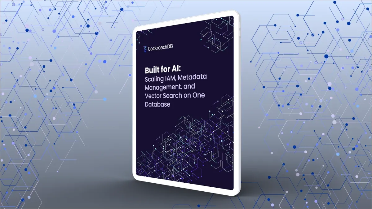 Ready to Scale AI? Start with the Database