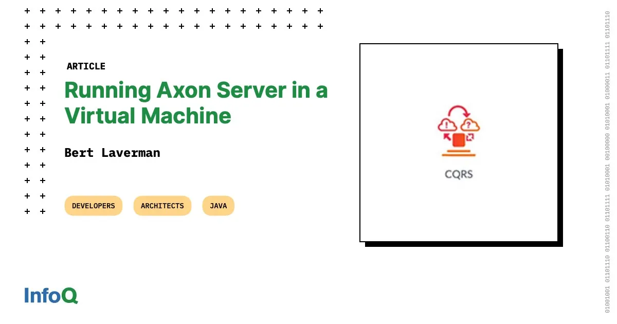Running Axon Server in a Virtual Machine