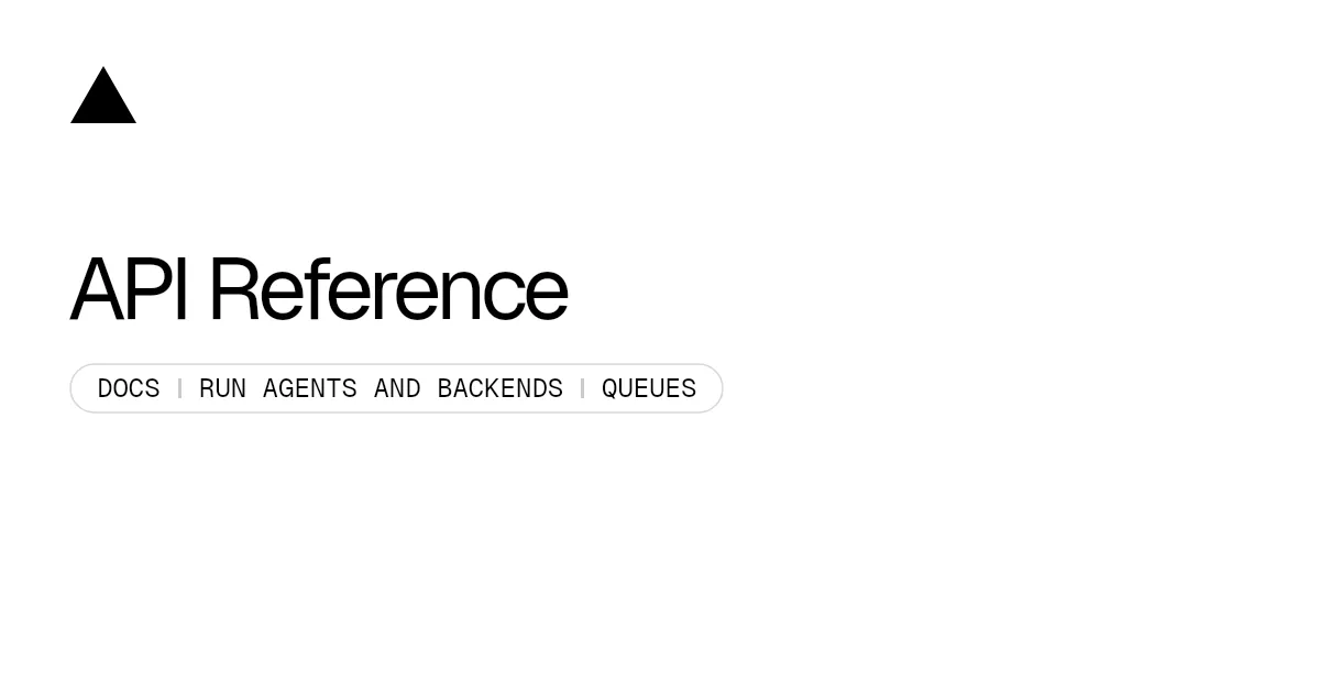 API Reference