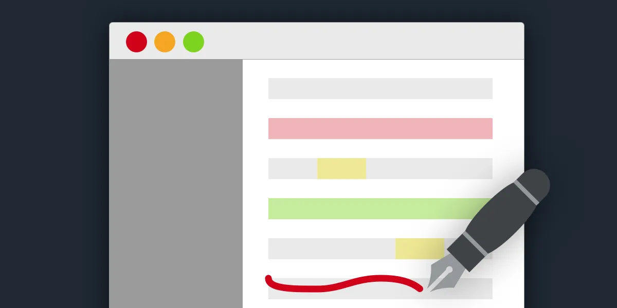 Copyediting with Semantic HTML