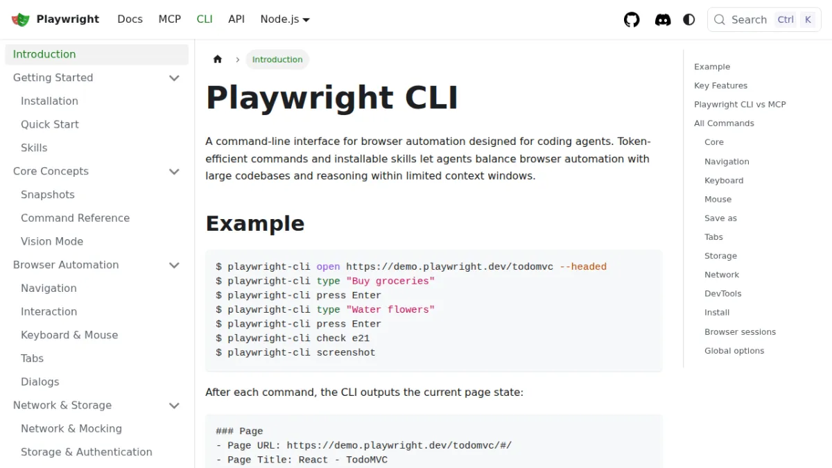 Playwright CLI