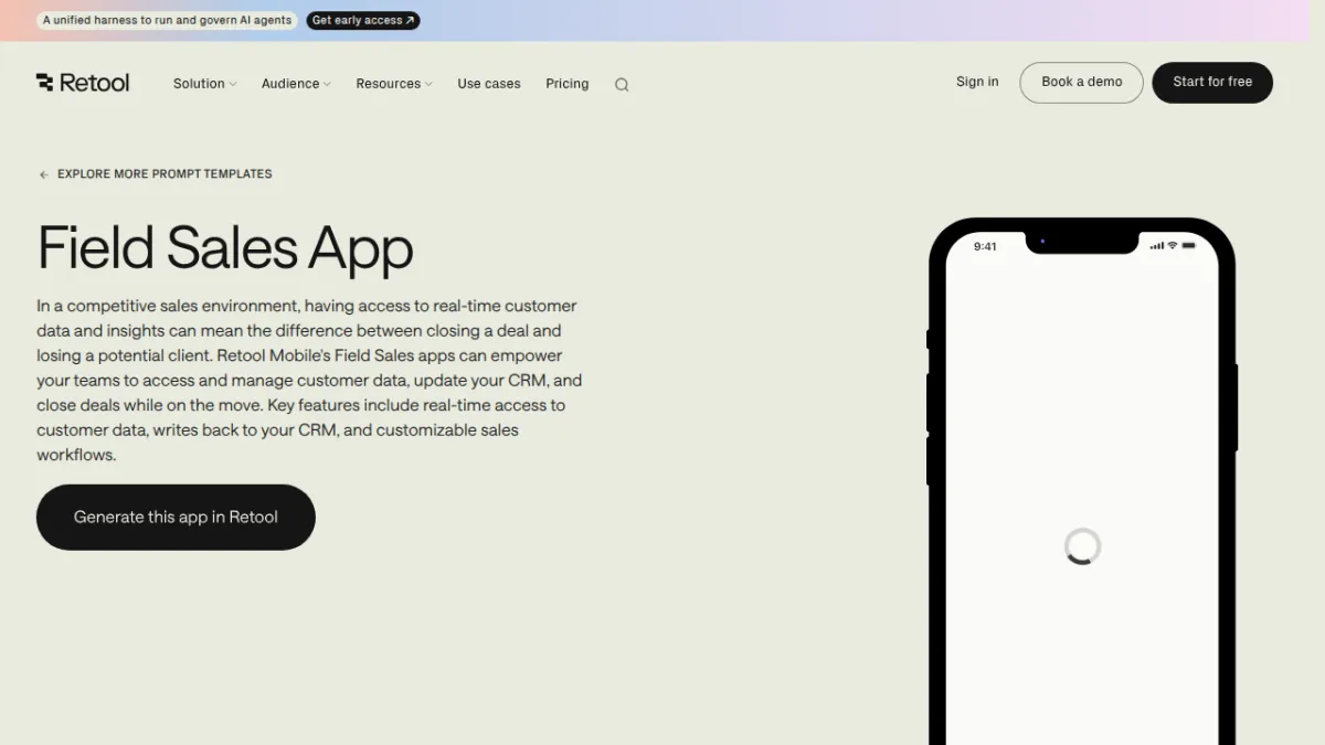 Field Sales App