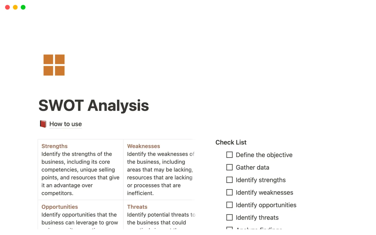 The importance of identifying critical success factors
