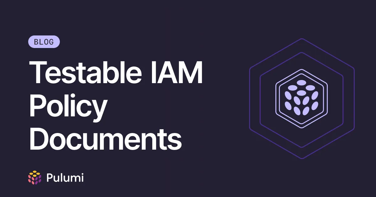 Testable IAM Policy Documents