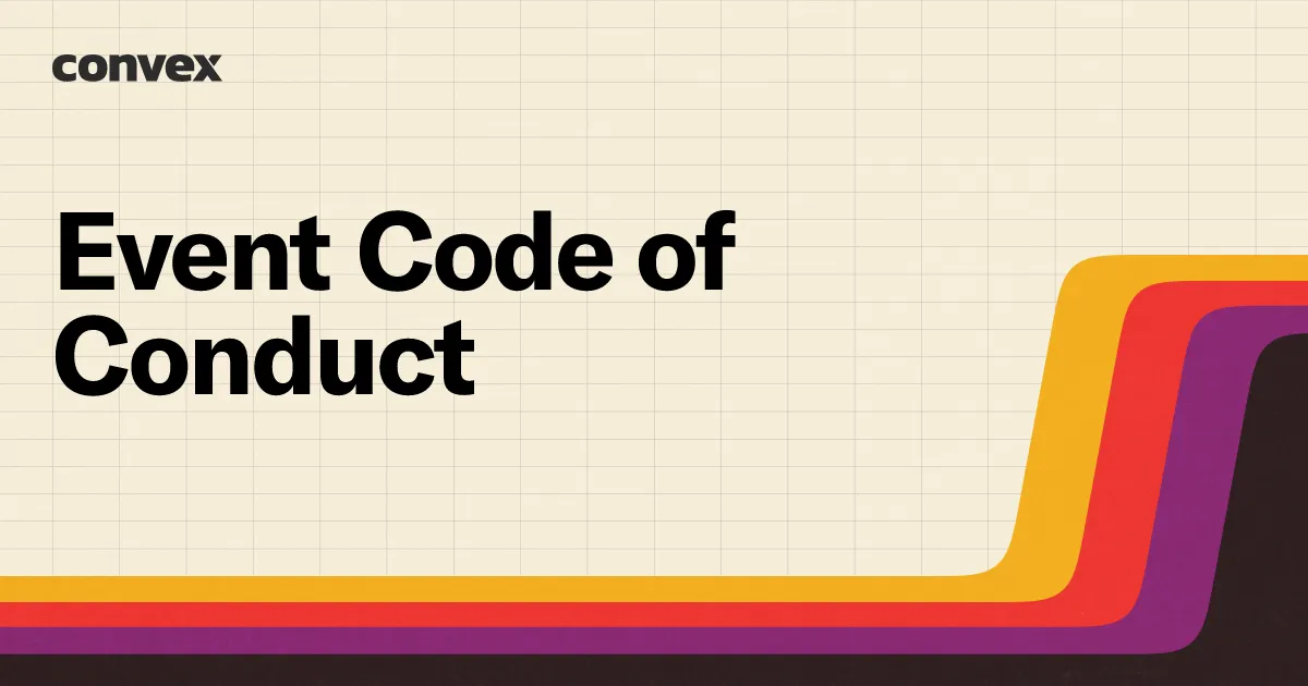 Event Code of Conduct