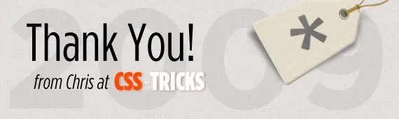 Thank You (2009 Edition)
