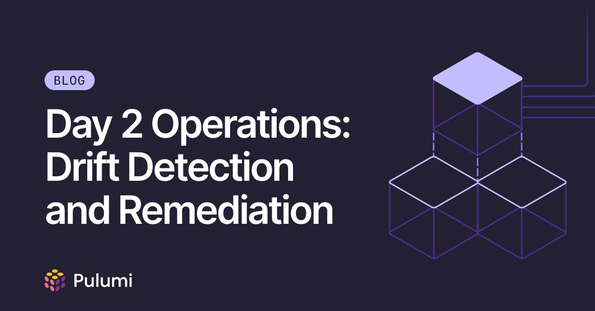 Day 2 Operations: Drift Detection and Remediation