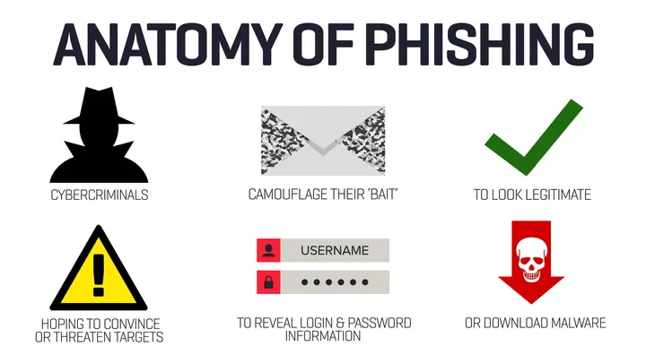 How to minimize the risks of phishing scams