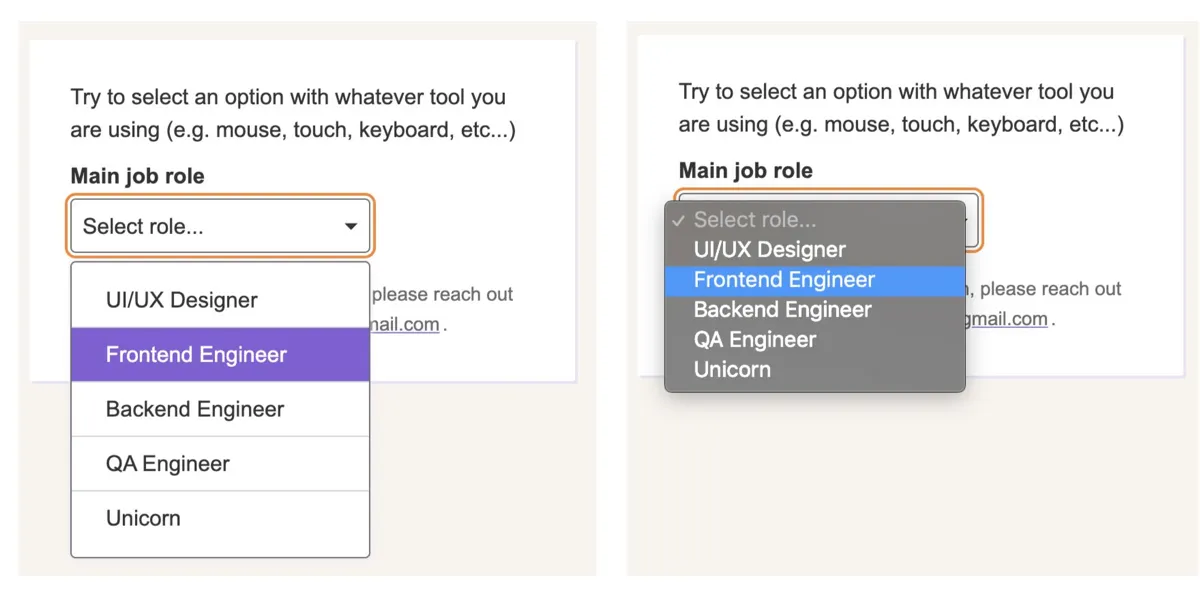 Striking a Balance Between Native and Custom Select Elements