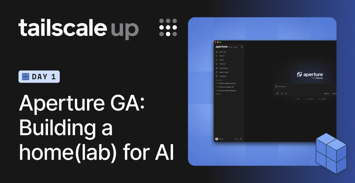 Aperture GA: model tokens, MCP controls, Projects, and custom permissions