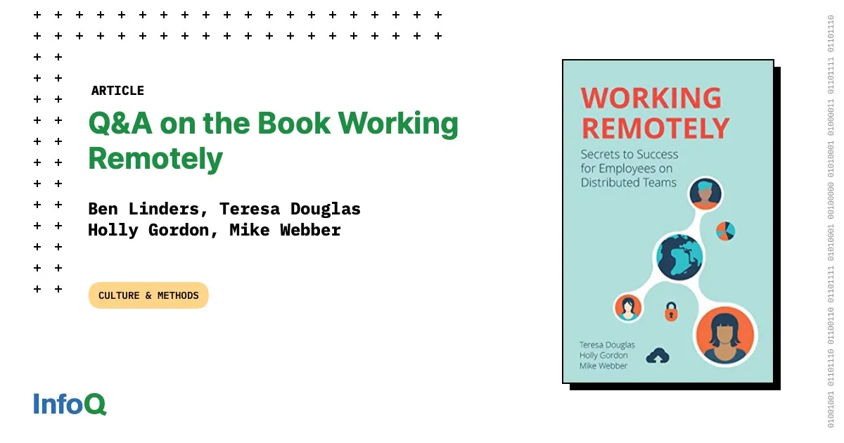 Q&A on the Book Working Remotely