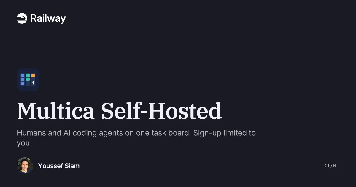 Deploy & Host Multica Self-Hosted