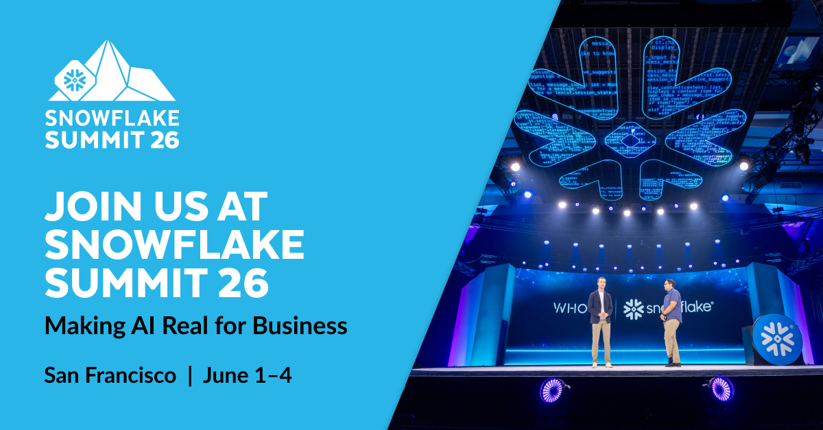 Snowflake Summit 2025 at Moscone Center